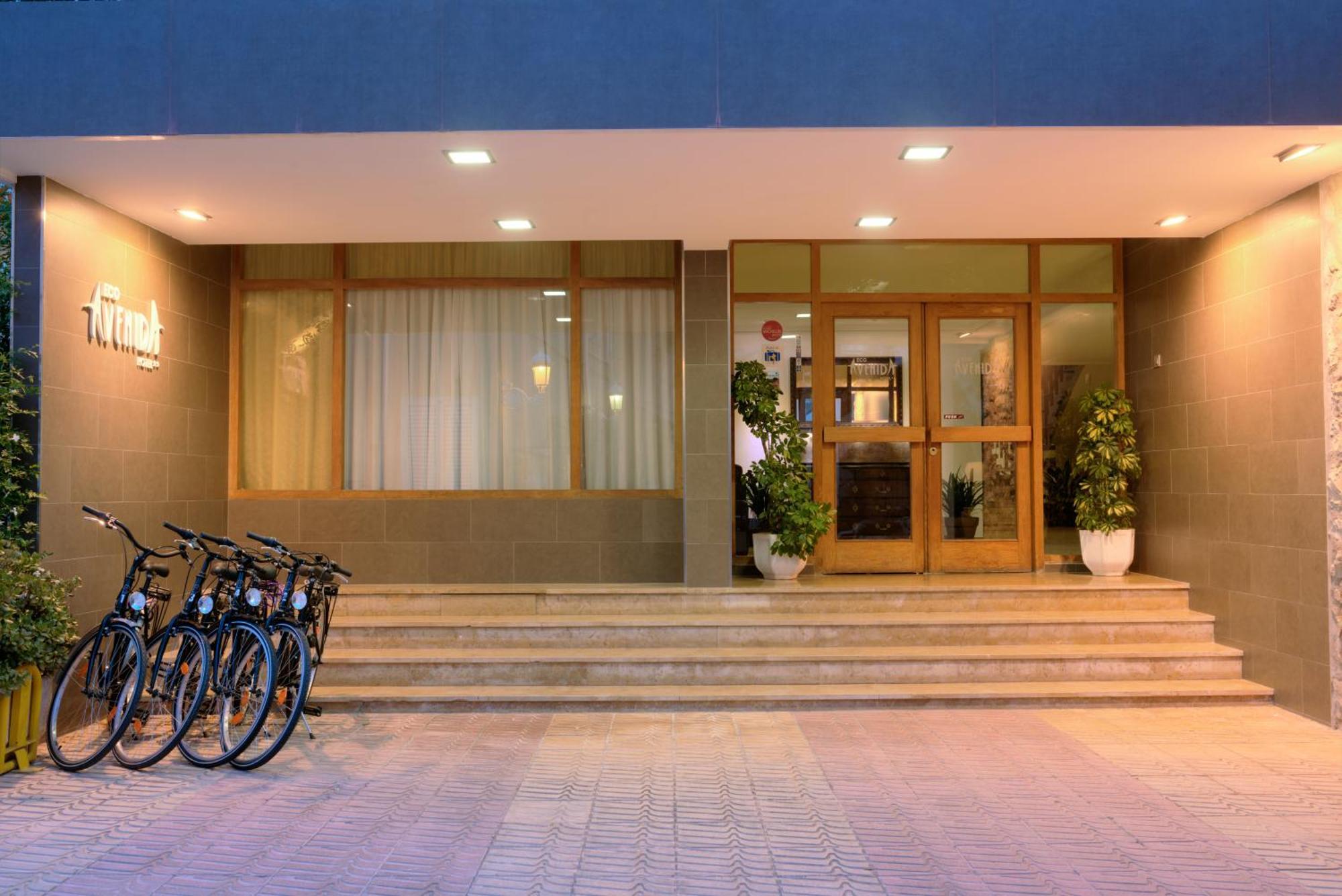 Hotel Ecoavenida Benicassim Bagian luar foto